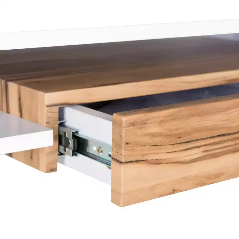 Bureau informatique Metropolitan - FOX2203 - Blanc/Chrome - Safavieh Couture