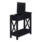 Oxford Flip Top End Table with Charging Station - Breighton Home