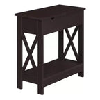 Oxford Flip Top End Table with Charging Station - Breighton Home