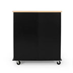 Provence Contemporary Kitchen Cart with Wheels - Christopher Knight Home