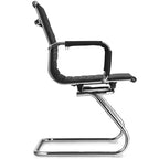 Costway Lot de 4 chaises de bureau pour salle d'attente ou de conférence