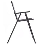 Tabouret de bar pliant Costway 4 pièces en rotin osier, mobilier intérieur et extérieur, marron