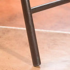Tabouret de bar pliant Costway 4 pièces en rotin osier, mobilier intérieur et extérieur, marron