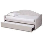 Becker Transitional Daybed with Trundle - Baxton Studio