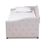 Becker Transitional Daybed with Trundle - Baxton Studio