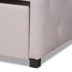 Becker Transitional Daybed with Trundle - Baxton Studio