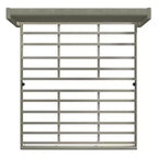 Cadre de lit plateforme rembourré Huppe Glenwillow Home, tête de lit à oreilles capitonnée style moderne du milieu du siècle, sommier, aucun sommier tapissier requis, assemblage facile