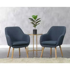 Take a Seat Charlotte Accent Chair Linen - Breighton Home