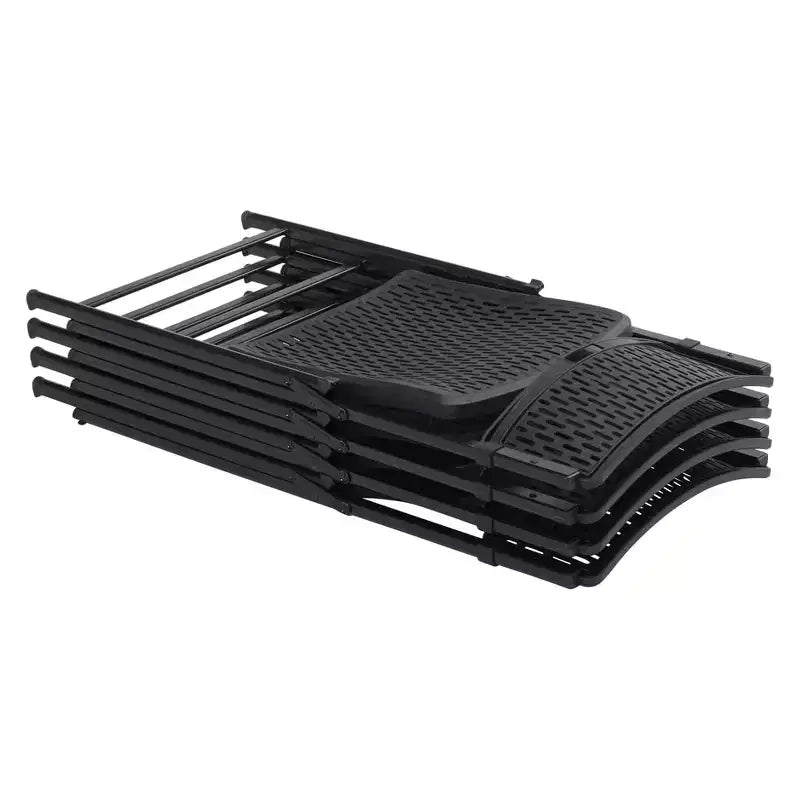 Lot de 4 chaises pliantes en polypropylène premium AirFlex Series - Hampden Furnishings
