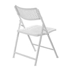 Lot de 4 chaises pliantes en polypropylène premium AirFlex Series - Hampden Furnishings
