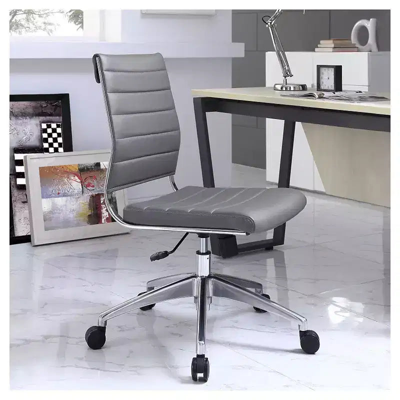 Chaise de bureau sans accoudoirs Jive Midback - Modway