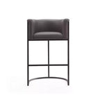 Tabouret de bar Cosmopolitan en métal rembourré - Manhattan Comfort