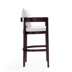 Tabouret de bar Ritz en hêtre rembourré - Manhattan Comfort
