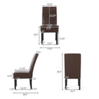 Pertica Patterned Upholstered Dining Chairs (Set of 4) by Christopher Knight Home