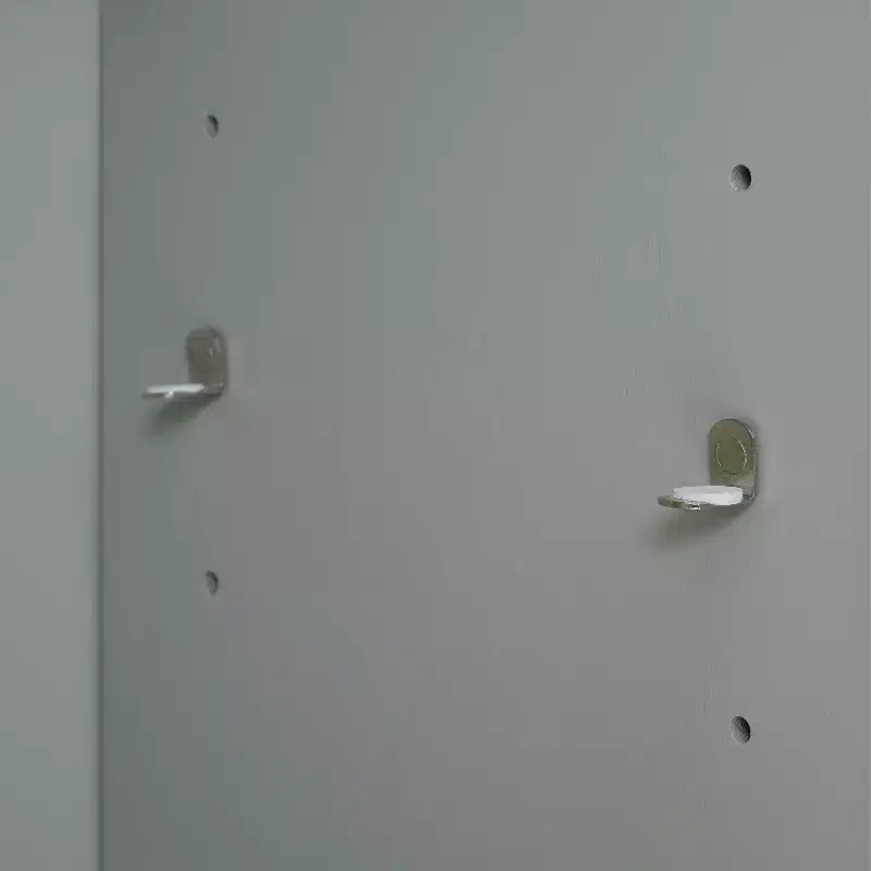 Ensemble 6 pièces Harper pour entrée avec banc, étagère, 2 armoires de rangement et 2 portemanteaux - Crosley