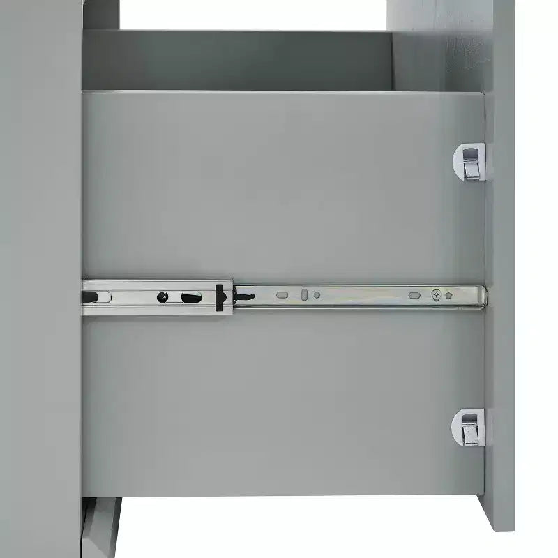 Ensemble 6 pièces Harper pour entrée avec banc, étagère, 2 armoires de rangement et 2 portemanteaux - Crosley