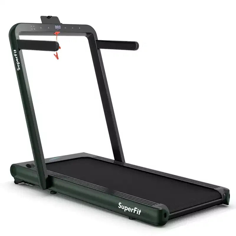 Costway Tapis de course pliable 2 en 1 4,75 CV avec application à distance