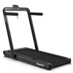 Costway Tapis de course pliable 2 en 1 4,75 CV avec application à distance