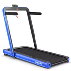 Costway Tapis de course pliable 2 en 1 4,75 CV avec application à distance