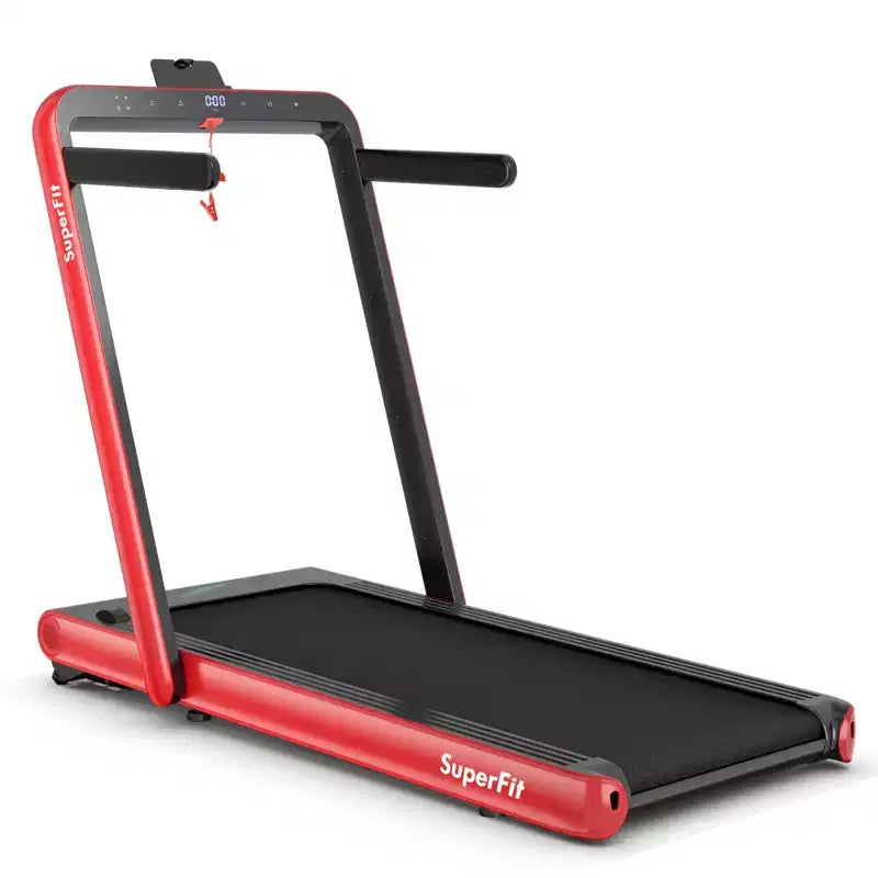 Costway Tapis de course pliable 2 en 1 4,75 CV avec application à distance
