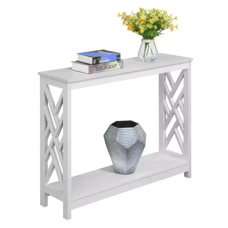 Console Titan avec étagère – Breighton Home