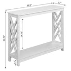 Console Titan avec étagère – Breighton Home