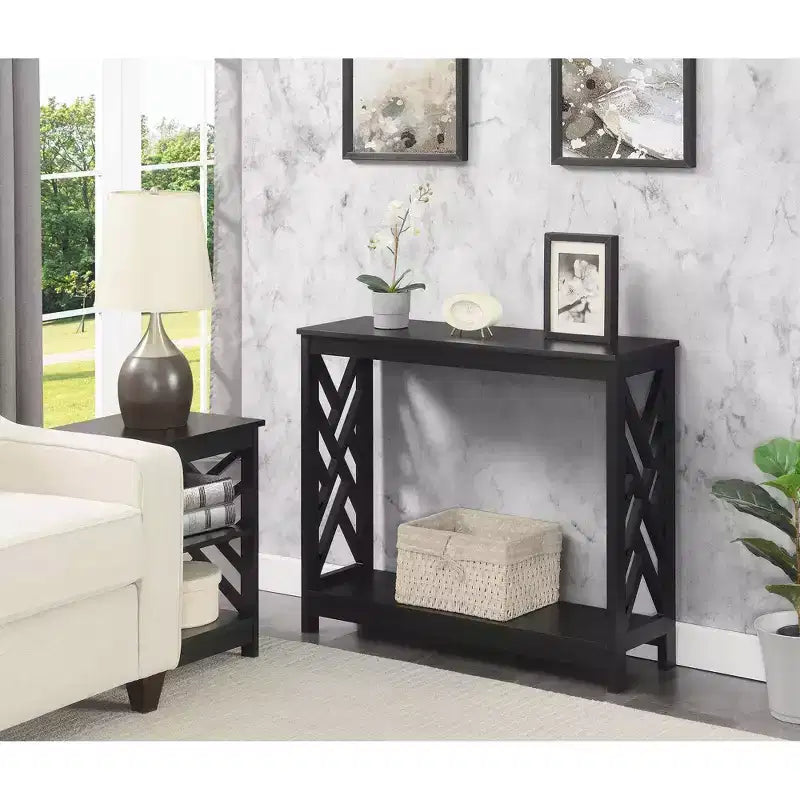 Console Titan avec étagère – Breighton Home