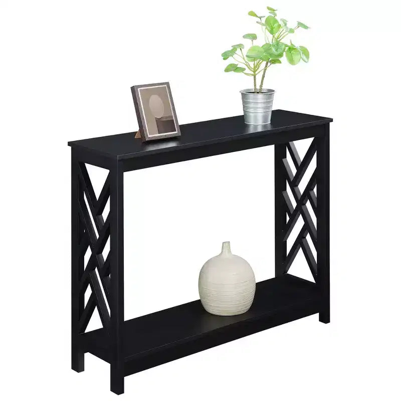 Console Titan avec étagère – Breighton Home