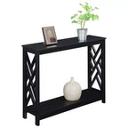 Console Titan avec étagère – Breighton Home