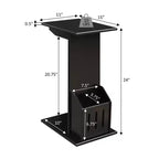 Table d'appoint d'extrémité Designs2Go Abby Magazine C - Breighton Home