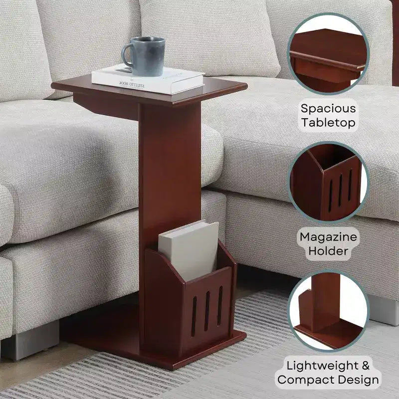 Table d'appoint d'extrémité Designs2Go Abby Magazine C - Breighton Home