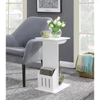 Table d'appoint d'extrémité Designs2Go Abby Magazine C - Breighton Home