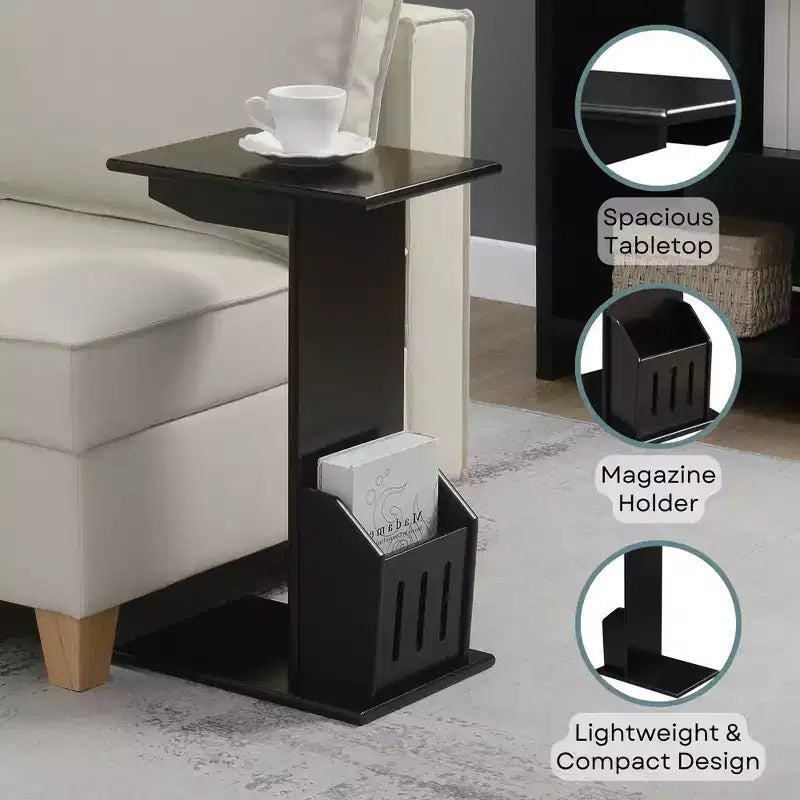 Table d'appoint d'extrémité Designs2Go Abby Magazine C - Breighton Home