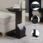 Table d'appoint d'extrémité Designs2Go Abby Magazine C - Breighton Home