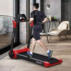 Costway Tapis de course électrique pliable 2,25 CV Contrôle via application Bluetooth