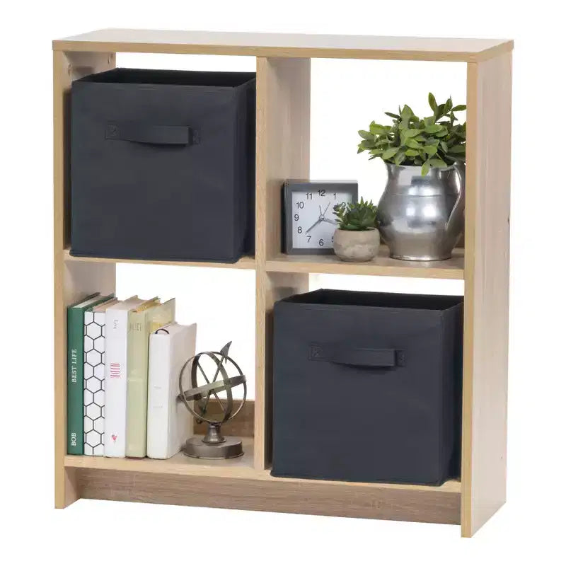 Étagère de rangement 4 cubes robuste IRIS