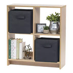 Étagère de rangement 4 cubes robuste IRIS