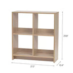 Étagère de rangement 4 cubes robuste IRIS