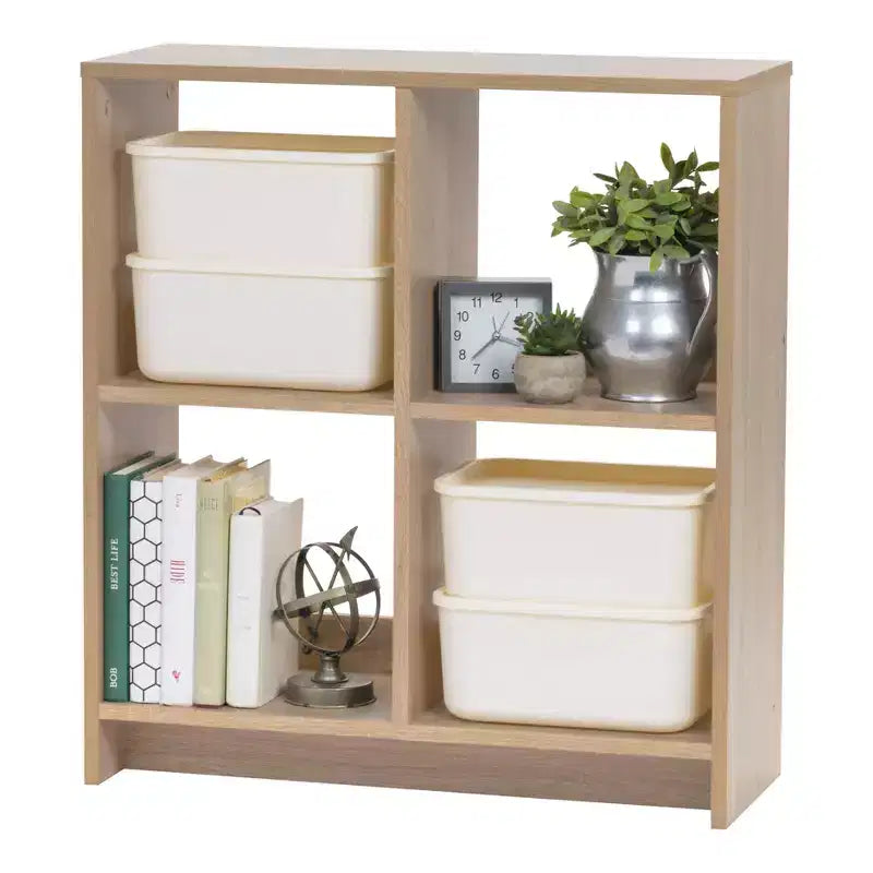 Étagère de rangement 4 cubes robuste IRIS