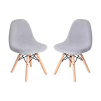 Merrick Lane Set of 2 Children's Lyon Faux Shearling Accent Chairs, Modern Accent Chair For Bedroom, Entryway, and Living Room