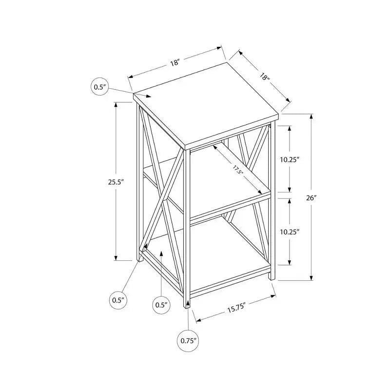 Table d'appoint à 3 niveaux Accent - EveryRoom