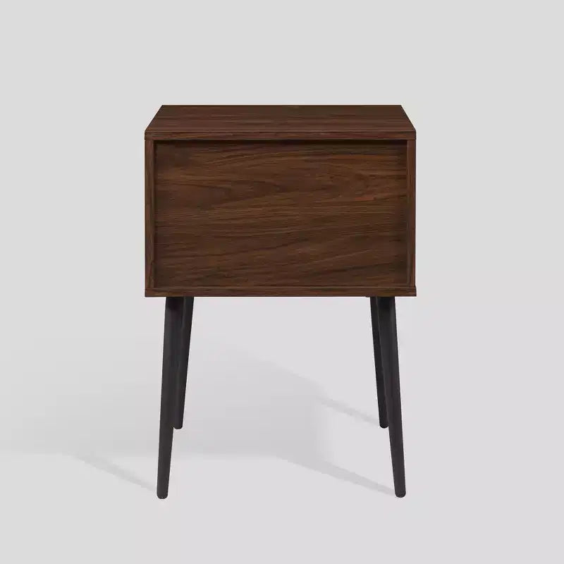 Table d'appoint inclinée moderne à 1 tiroir - Saracina Home