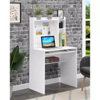 Bureau d'étudiant Designs2Go avec tableau d'affichage magnétique et étagères - Breighton Home