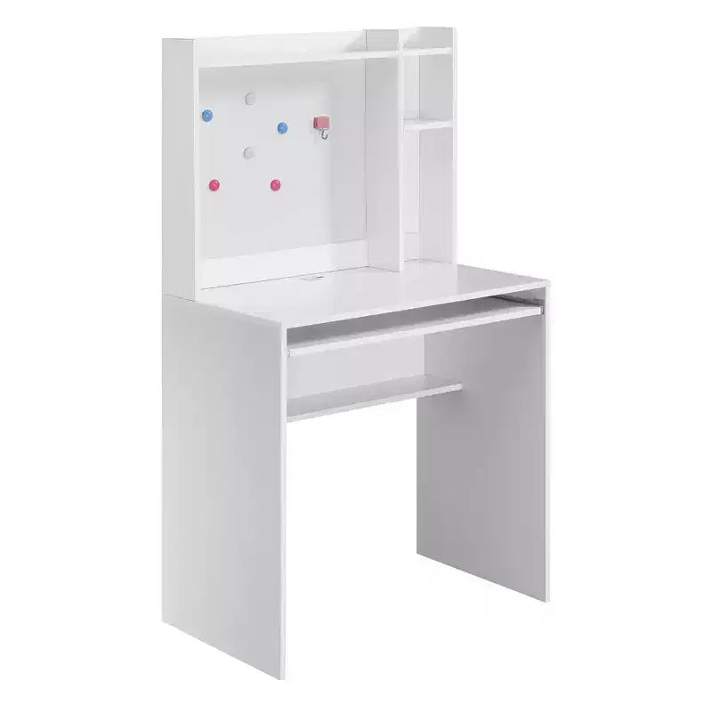Bureau d'étudiant Designs2Go avec tableau d'affichage magnétique et étagères - Breighton Home