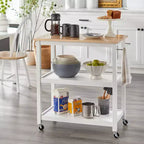 Chariot de rangement à roulettes 2 niveaux Mylah Kitchen - Buylateral