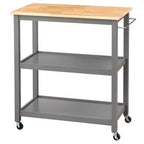 Chariot de rangement à roulettes 2 niveaux Mylah Kitchen - Buylateral