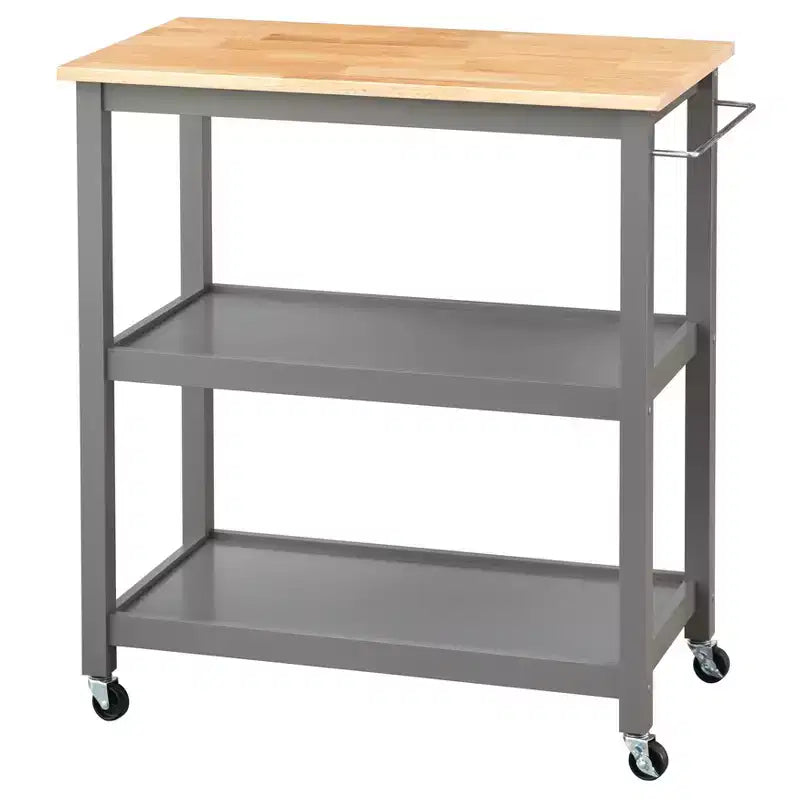 Chariot de rangement à roulettes 2 niveaux Mylah Kitchen - Buylateral