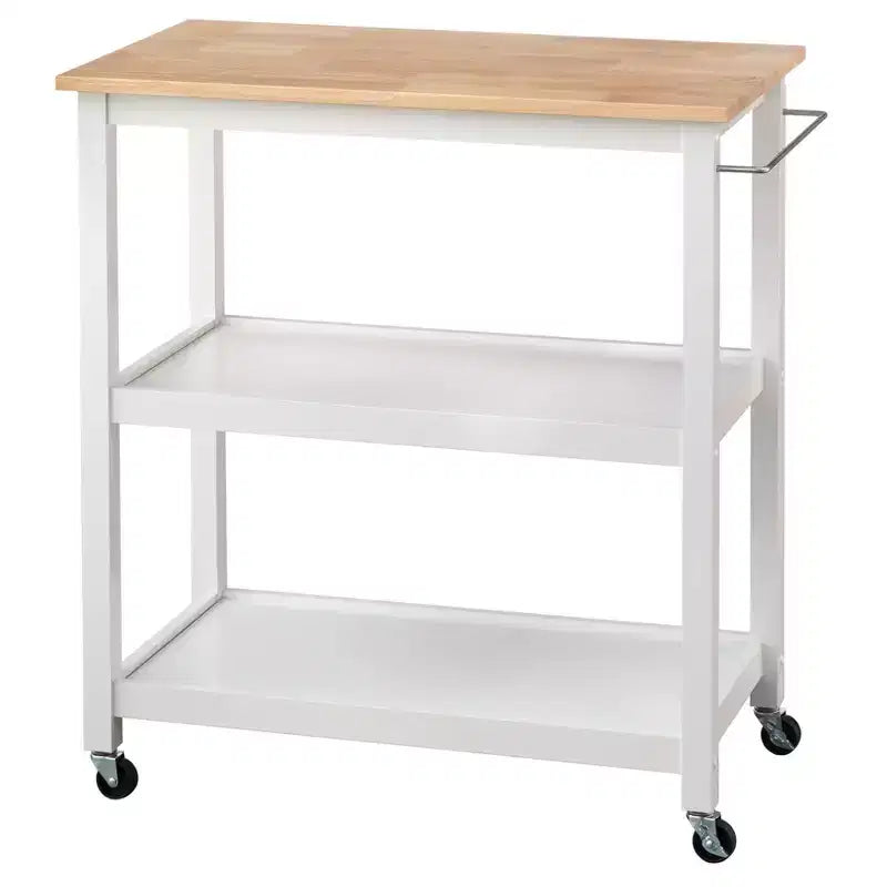 Chariot de rangement à roulettes 2 niveaux Mylah Kitchen - Buylateral