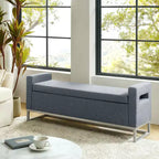 Banc de rangement large Jorge 59.1 | ART OF LIVING DESIGNS