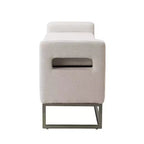 Banc de rangement large Jorge 59.1 | ART OF LIVING DESIGNS